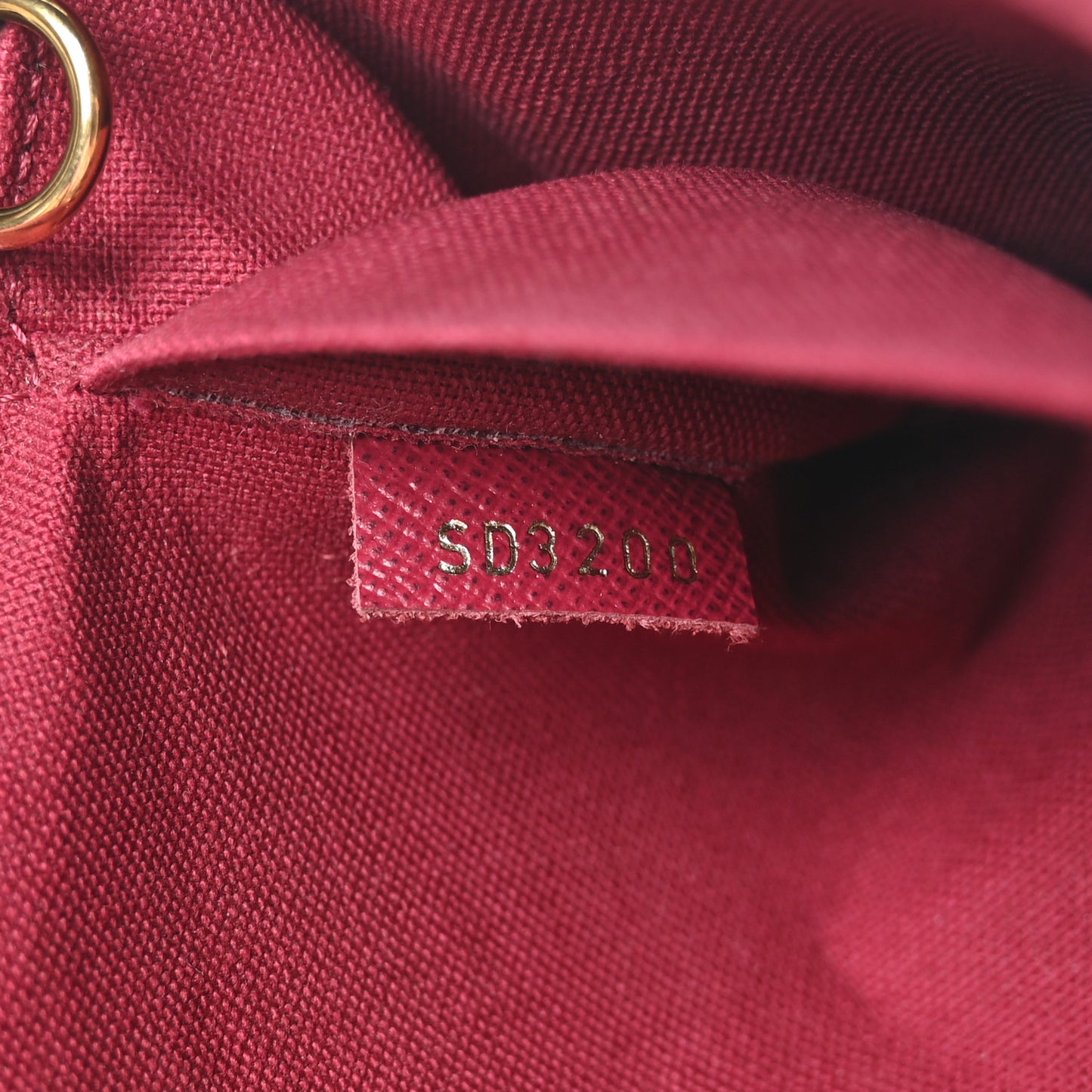 Monogram Pochette Felicie Chain Wallet Fuchsia