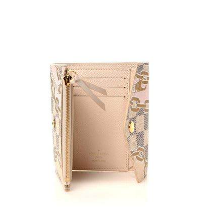 Louis Vuitton Damier Azur Nautical Victorine Wallet Gold 5 of 7