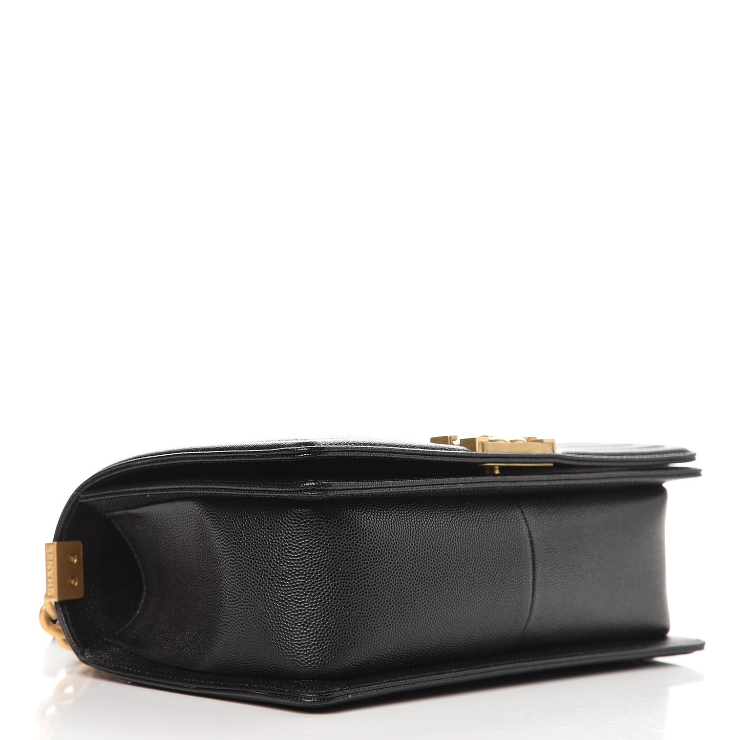Caviar Quilted Medium Boy Flap Black