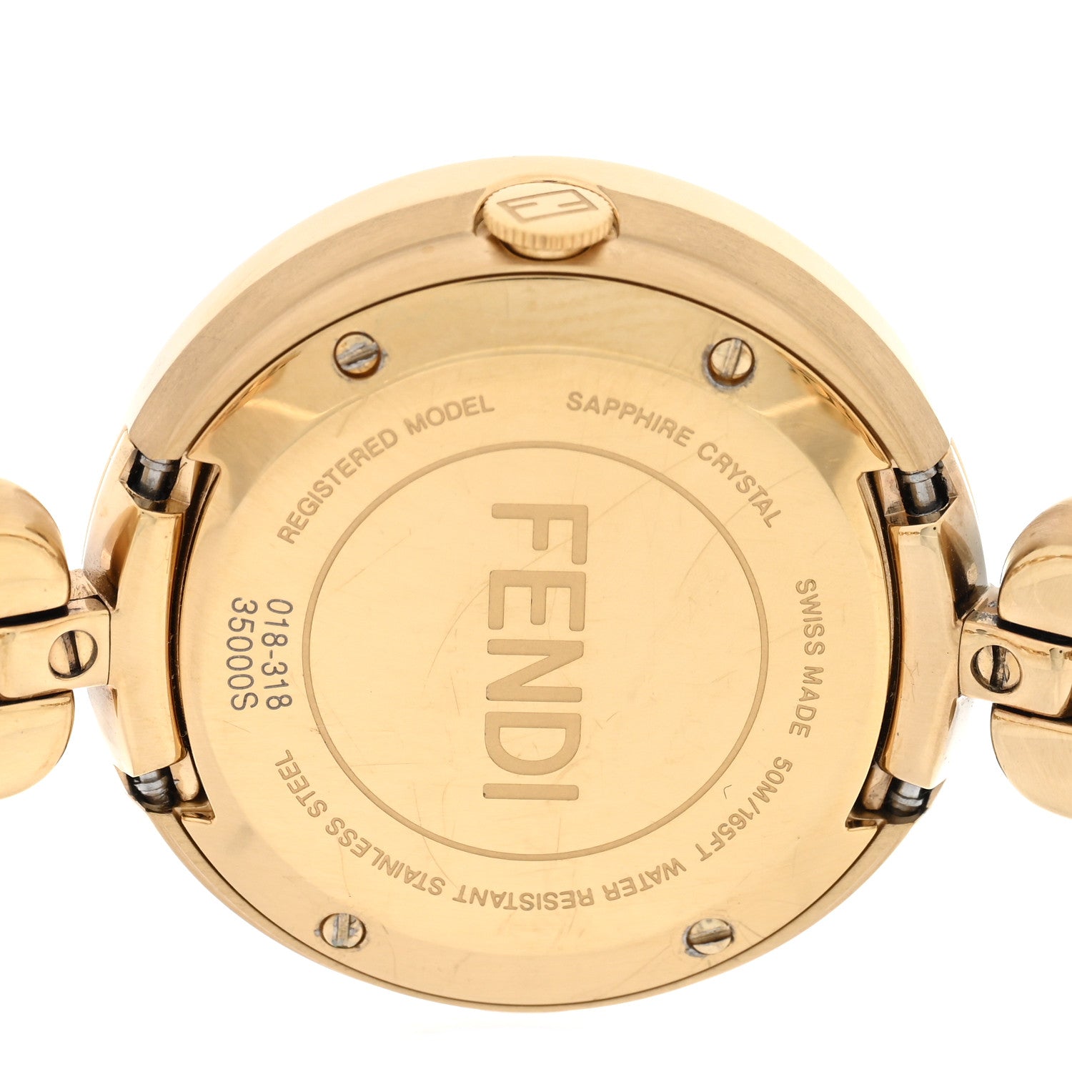 Fendi Stainless Steel Ceramic 28mm My Way Quartz Watch Black 4 of 5