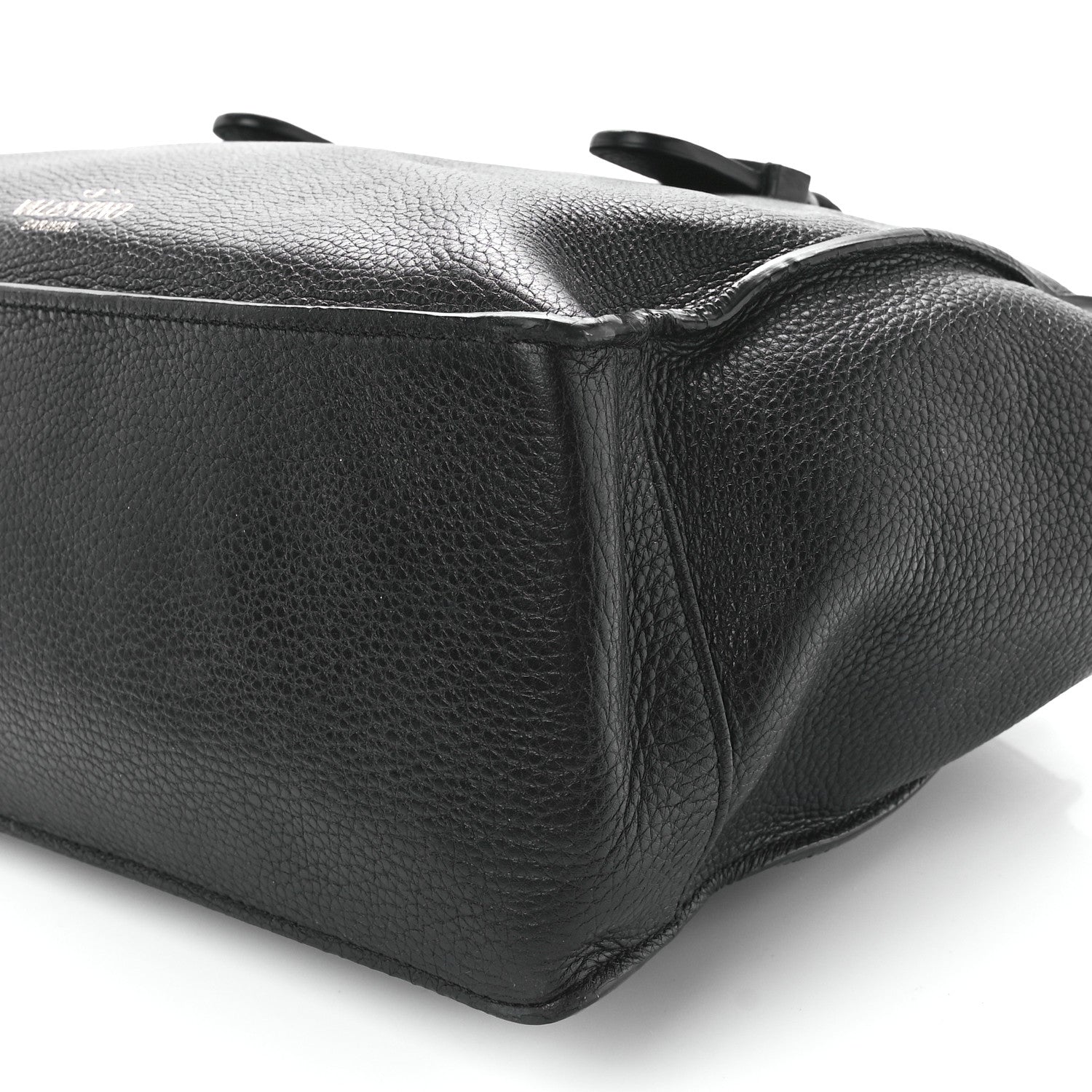 Valentino Garavani Grained Calfskin To Be Cool Tote Black 14 of 14