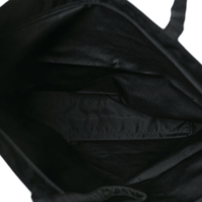 Prada Tessuto Nylon Shopping Tote Black 4 of 7