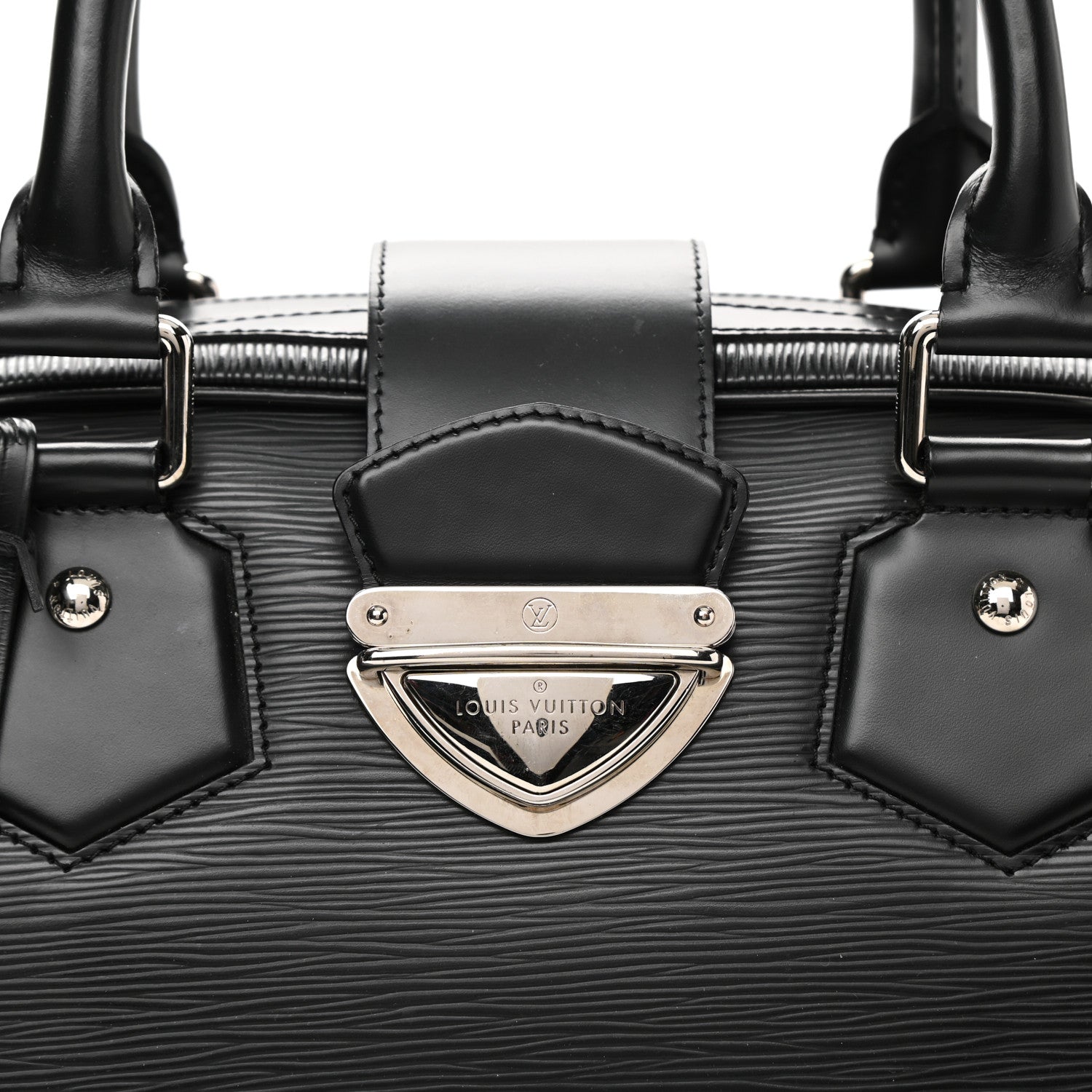 Louis Vuitton Epi Bowling Montaigne GM Black 7 of 9