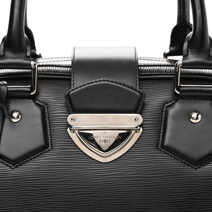 Louis Vuitton Epi Bowling Montaigne GM Black 7 of 9