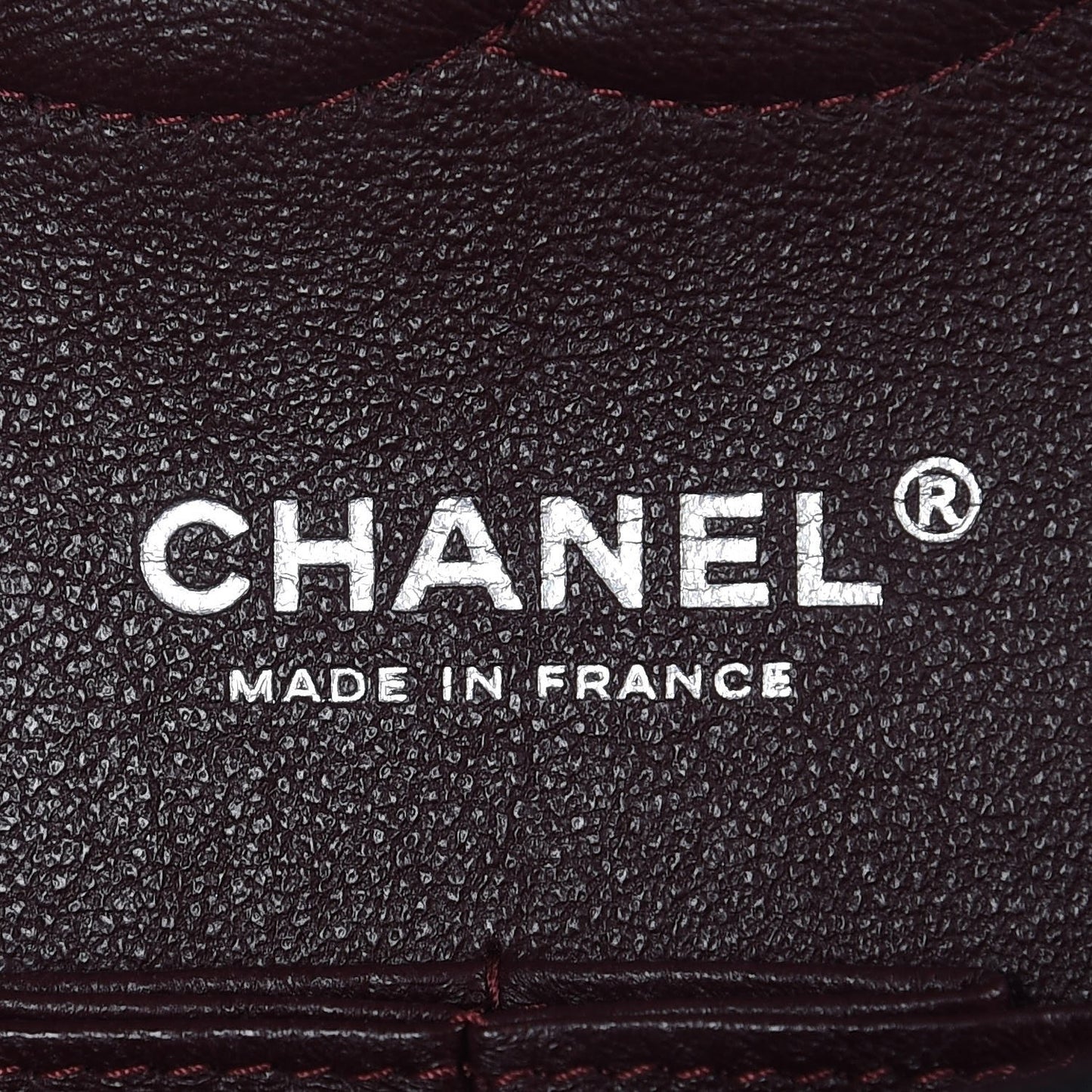 Caviar Chevron Quilted Medium Double Flap Black