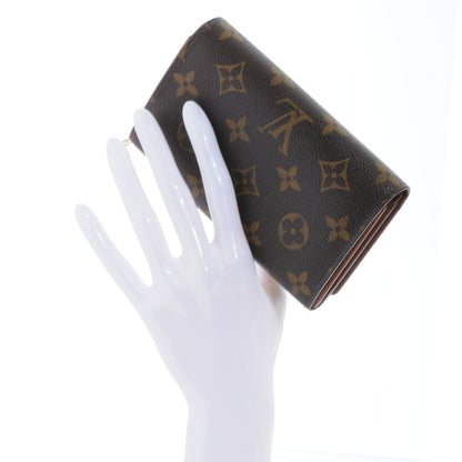 Louis Vuitton Monogram Porte-Monnaie Tresor Wallet 2 of 6