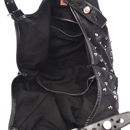 Givenchy Nylon Studded Shoulder Bag Black 4 of 11