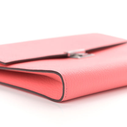 Hermes Chevre Mysore Clic 16 Wallet Rose Ete 8 of 10