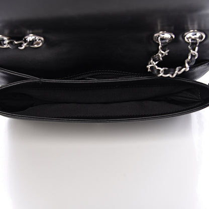 Chanel Calfskin Studded Chevron Quilted Flap Black 5 of 14