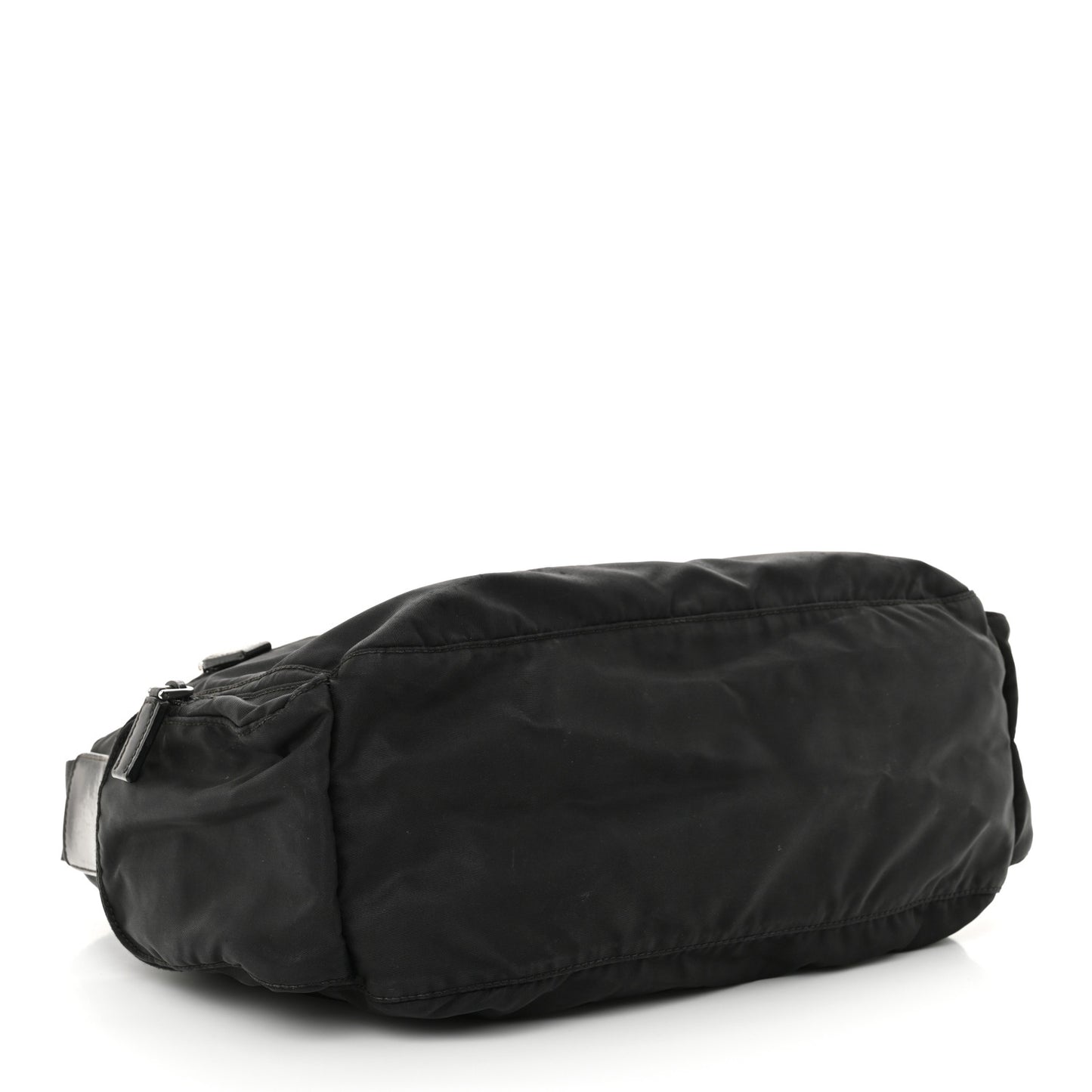 Tessuto Nylon Messenger Bag Black
