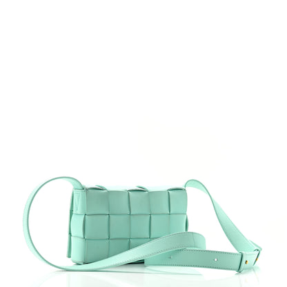 Bottega Veneta Lambskin Maxi Intrecciato Small Cassette Crossbody Bag Celadon 3 of 11