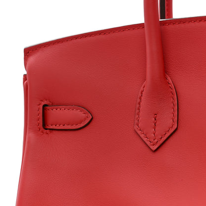 Hermes Swift Birkin 25 Rouge Piment 12 of 12