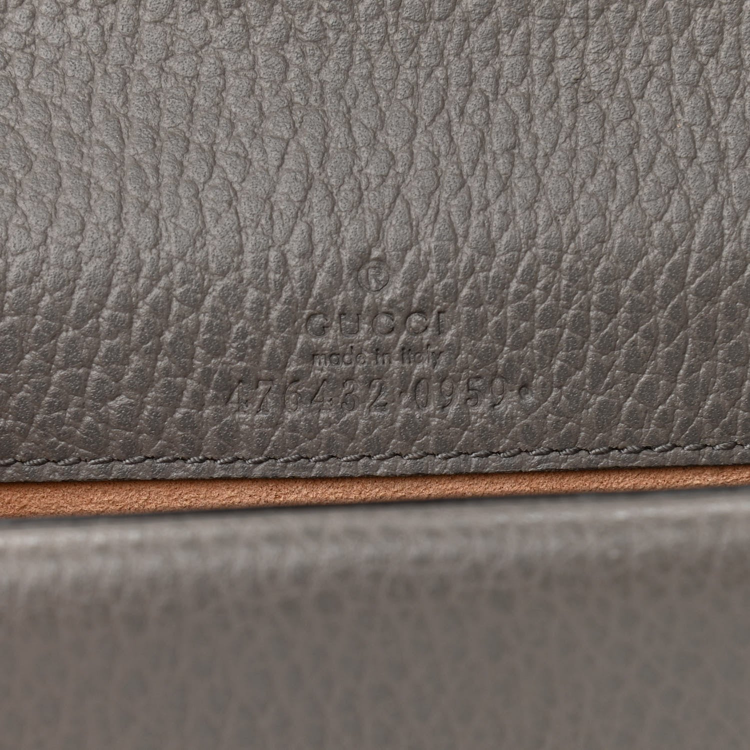 Gucci Dollar Calfskin Crystal Super Mini Dionysus Shoulder Bag Dusty Grey Black Diamond 6 of 9