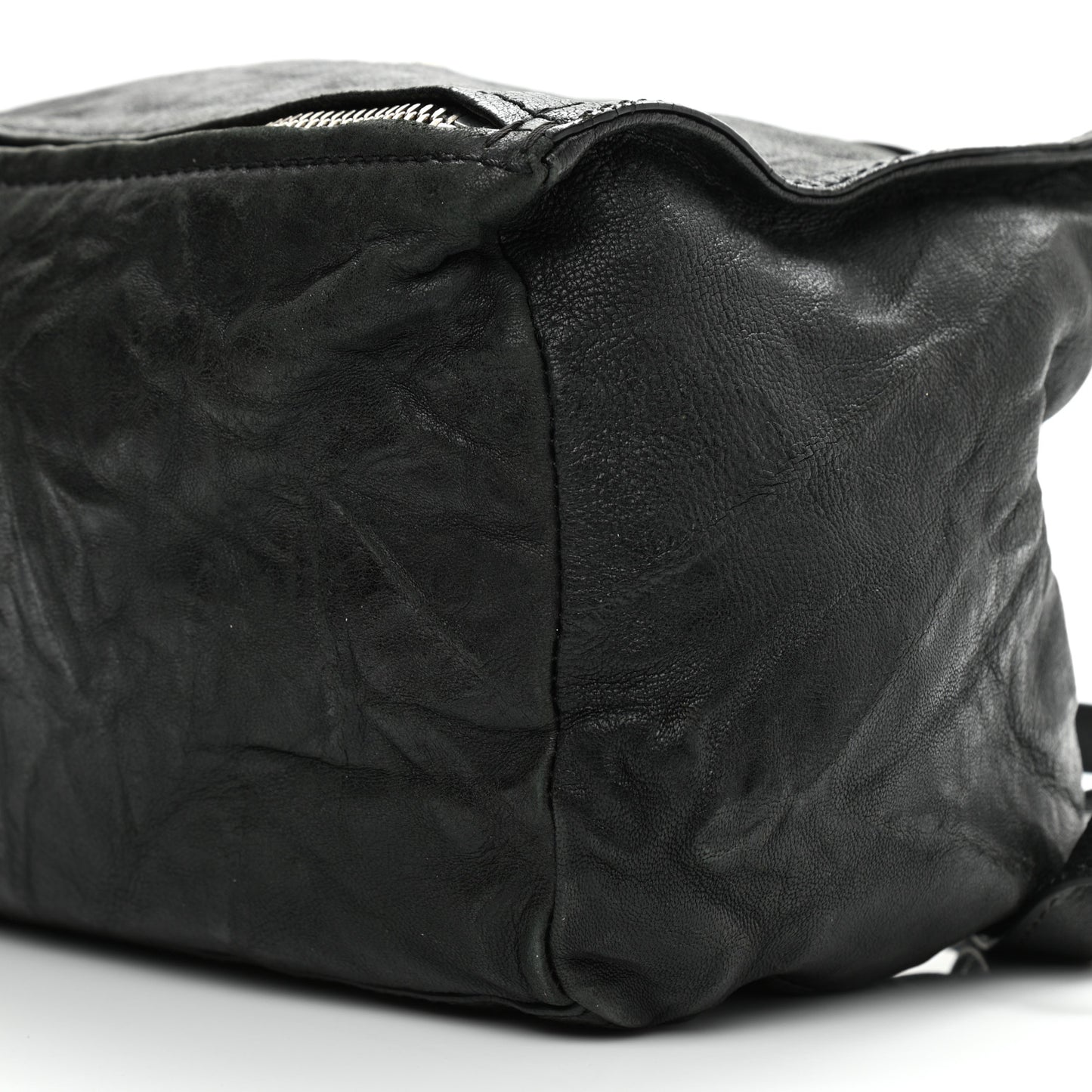 Tumbled Sheepskin Small Pandora Black