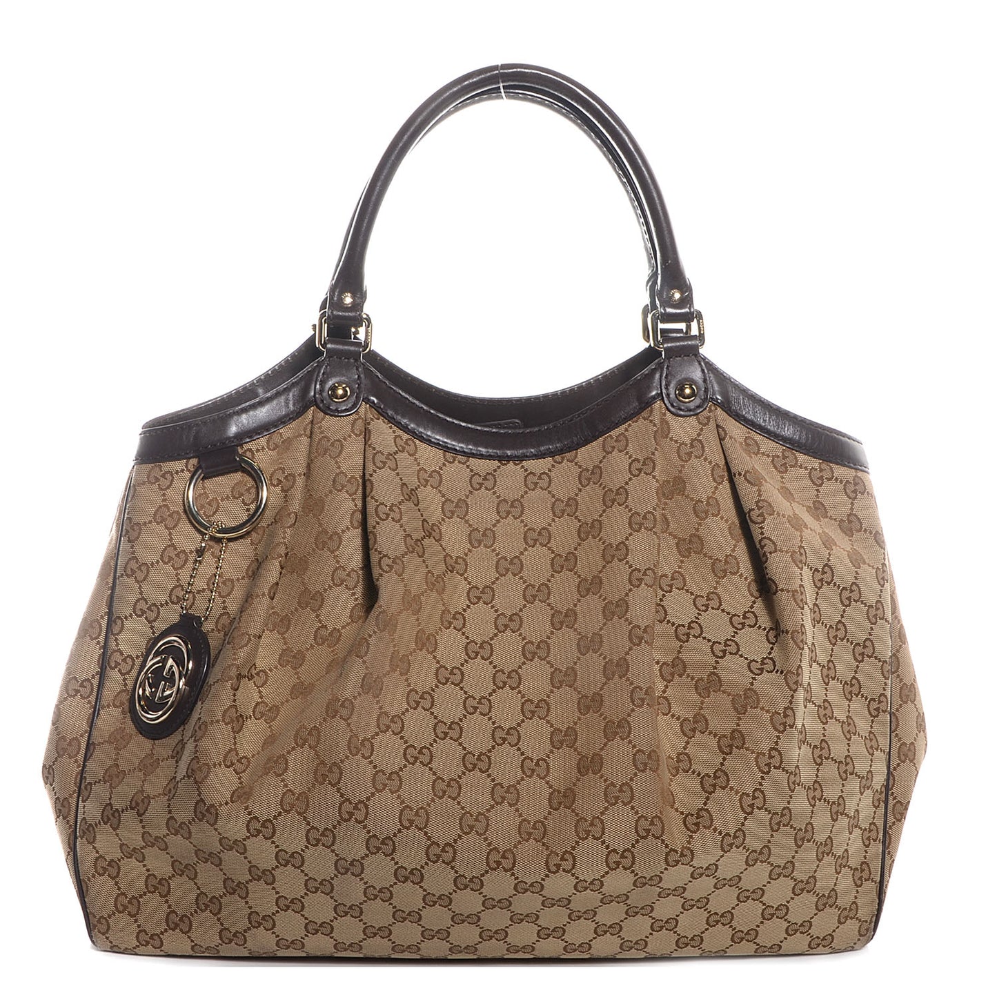 Monogram Large Sukey Tote Brown