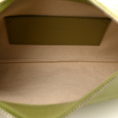 Jacquemus Calfskin Lizard Embossed Le Bious Perle Large Green 5 of 11