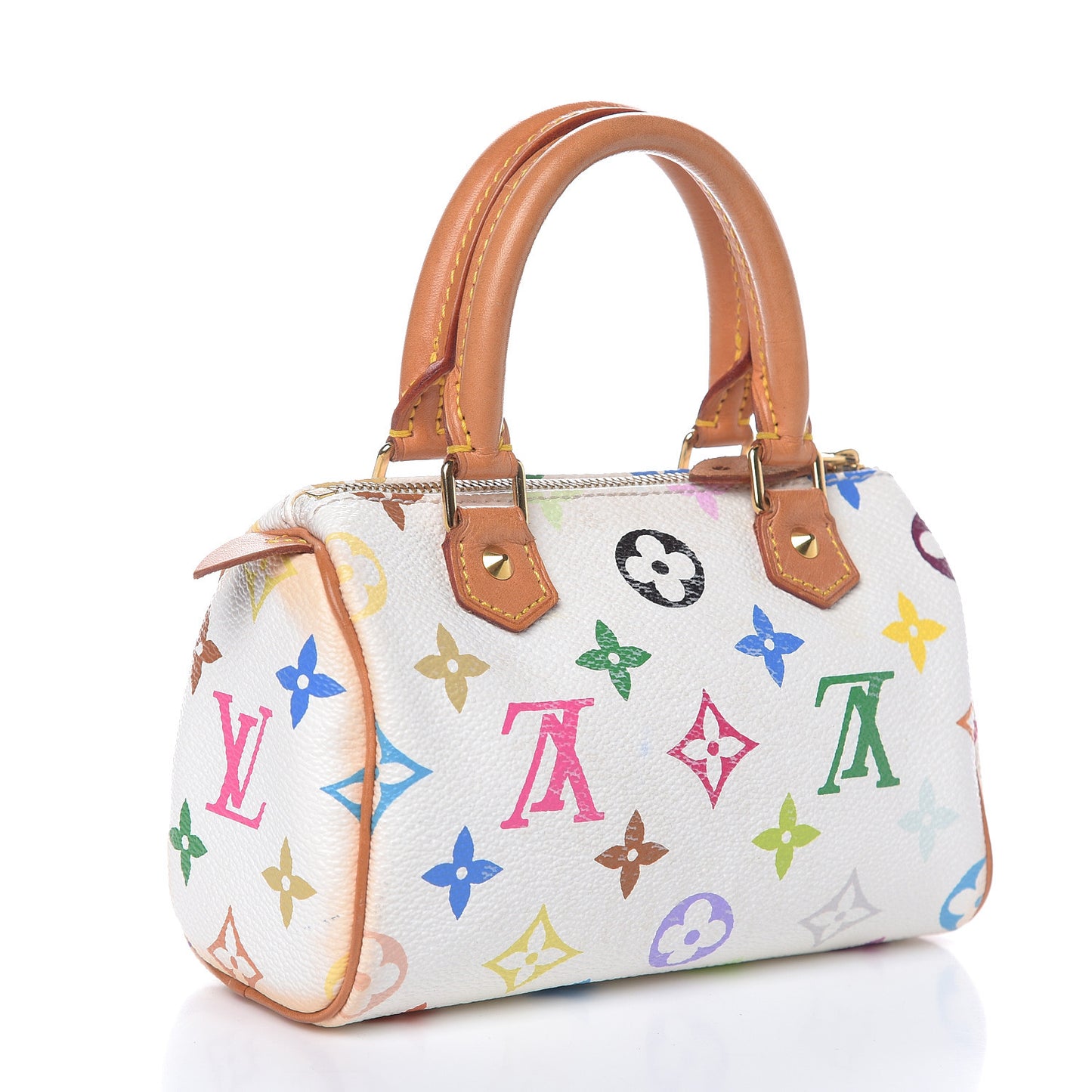 Monogram Multicolor Mini Sac HL Speedy White