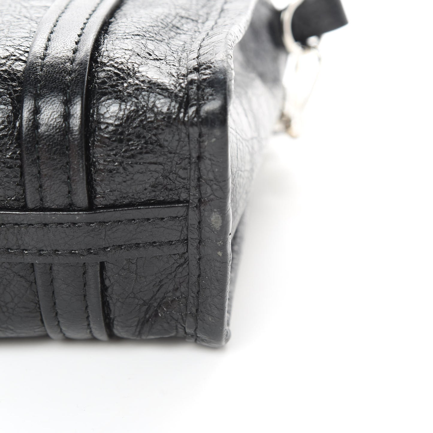 Agneau XXS Bazar Shopper Tote Black