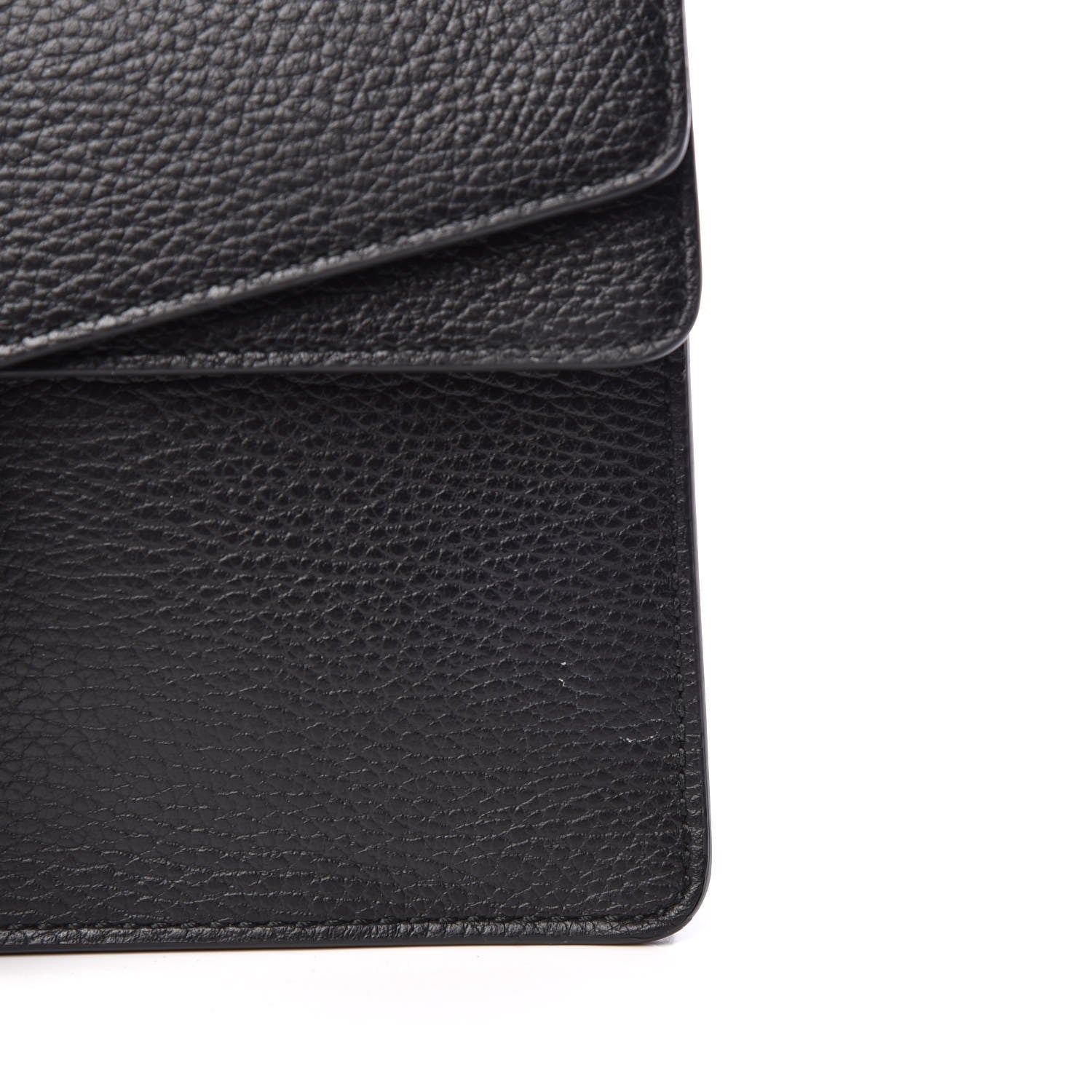 Gucci Pebbled Calfskin Small Dionysus Shoulder Bag Black 7 of 12