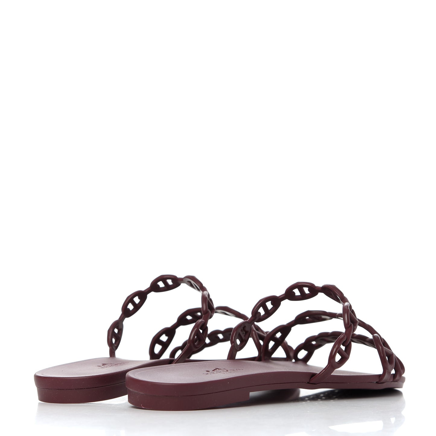 TPU Rivage Sandals 36 Bordeaux