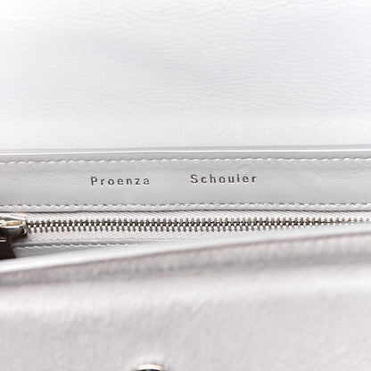 Proenza Schouler Calf Hair Mini PS11 Classic Shoulder Bag Grey 6 of 13