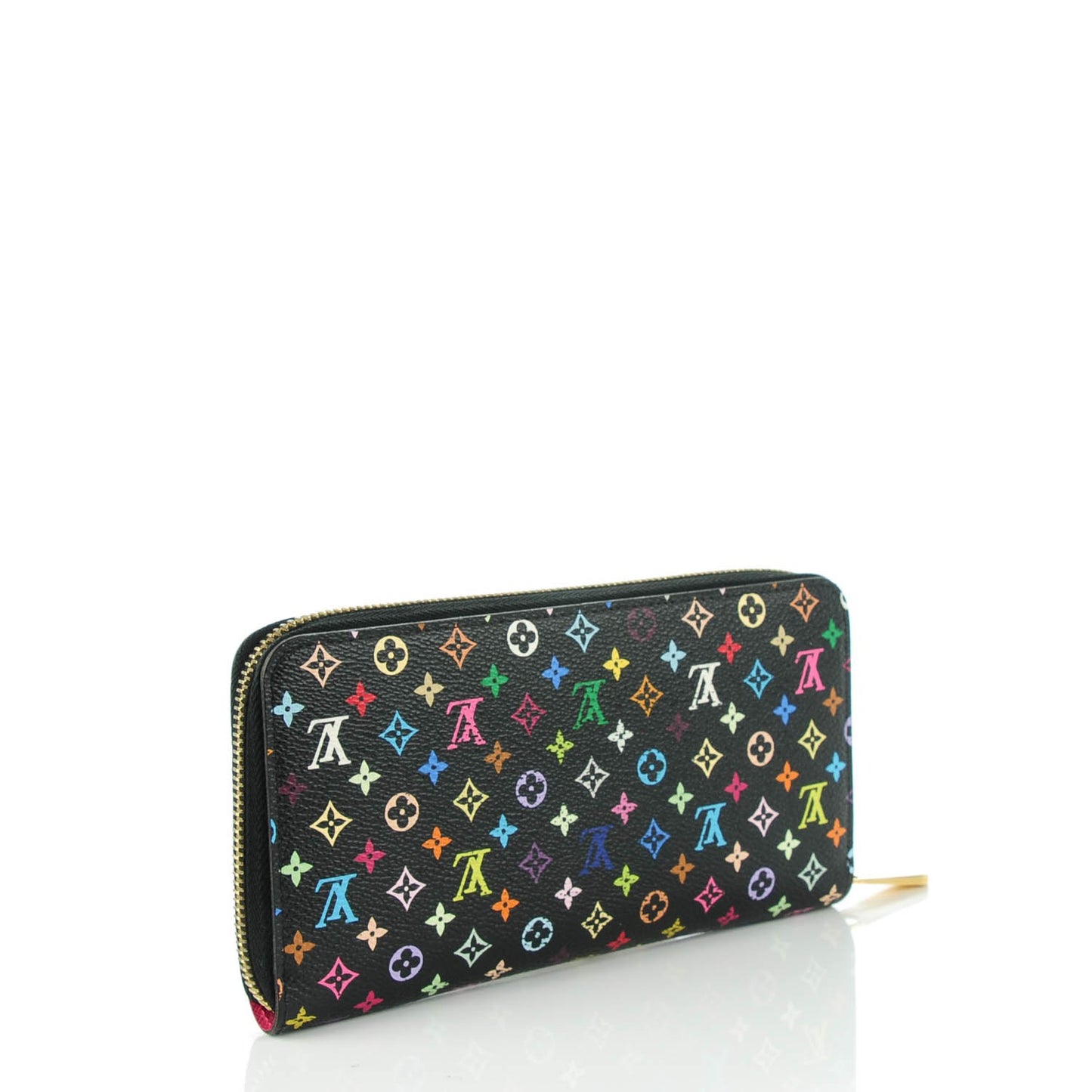 Monogram Multicolor Zippy Wallet Black Grenade