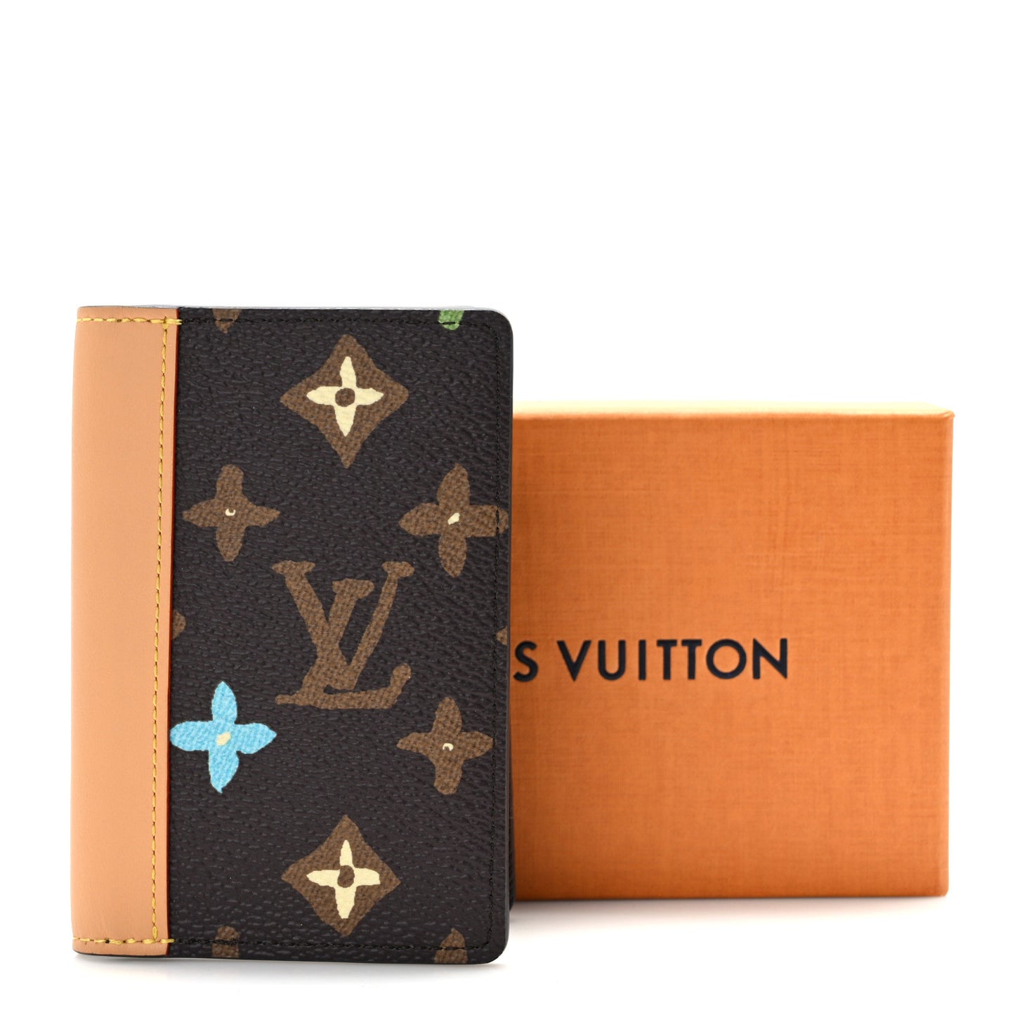 X TYLER THE CREATOR Monogram Craggy Pocket Organizer Chocolate