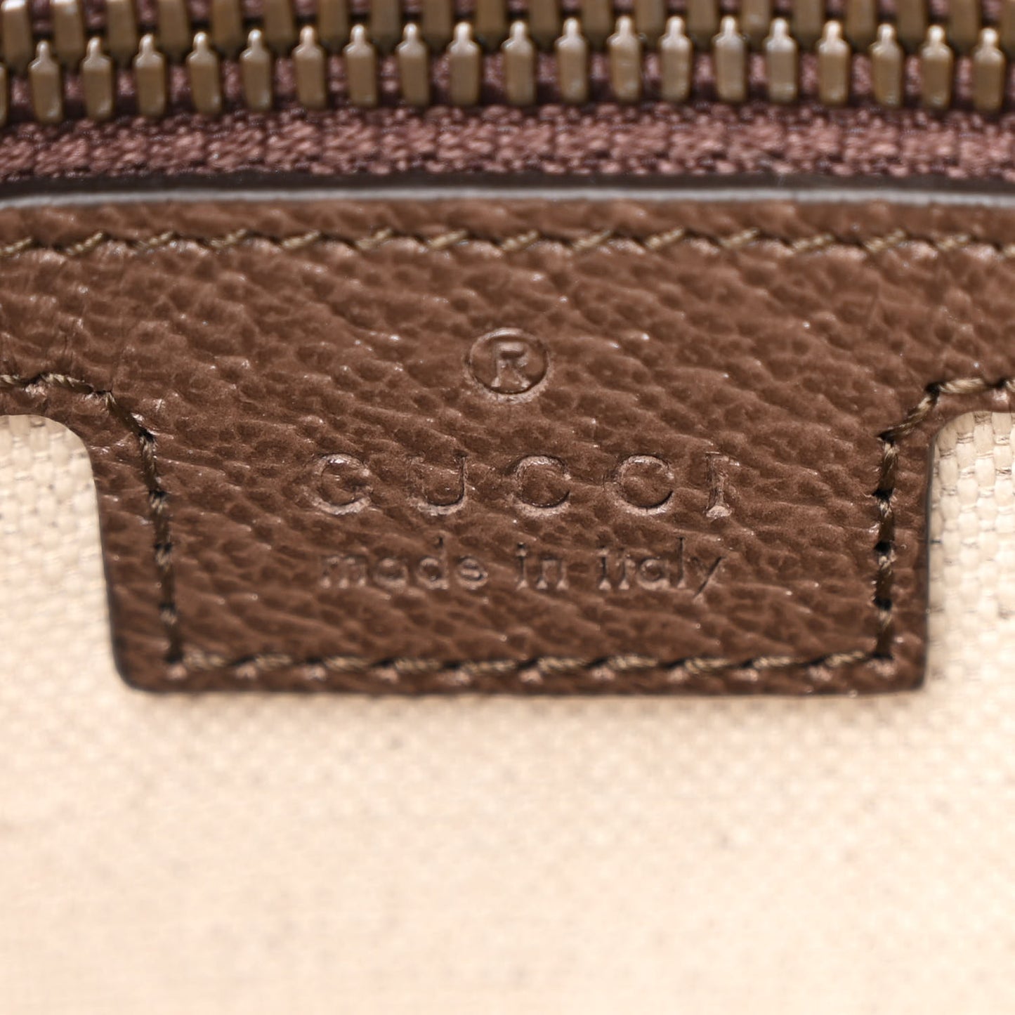 GG Supreme Monogram Web Small Ophidia Messenger Bag Brown