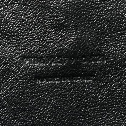 Saint Laurent Suede Matelasse Monogram Mini Lou Camera Bag Black 7 of 10