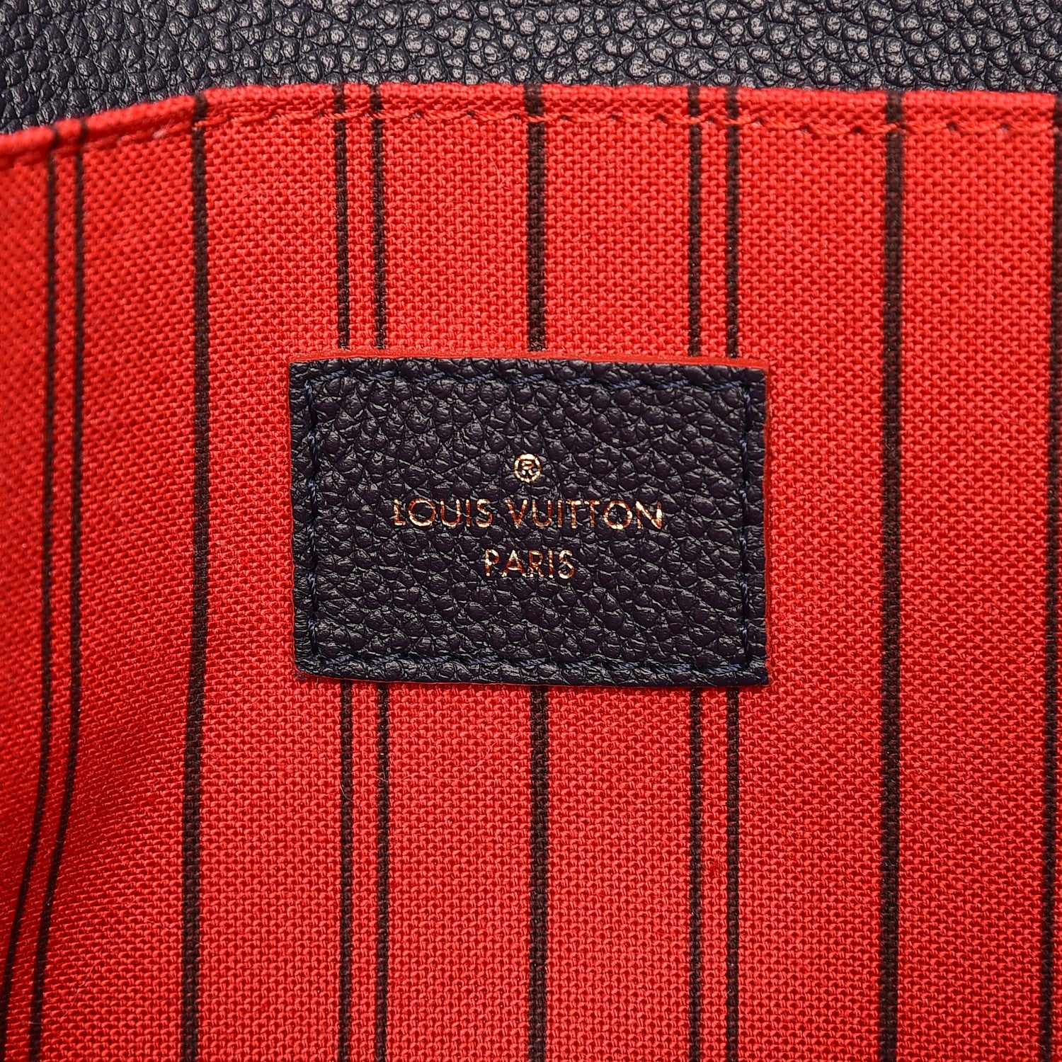 Louis Vuitton Empreinte Pochette Metis Marine Rouge 7 of 8
