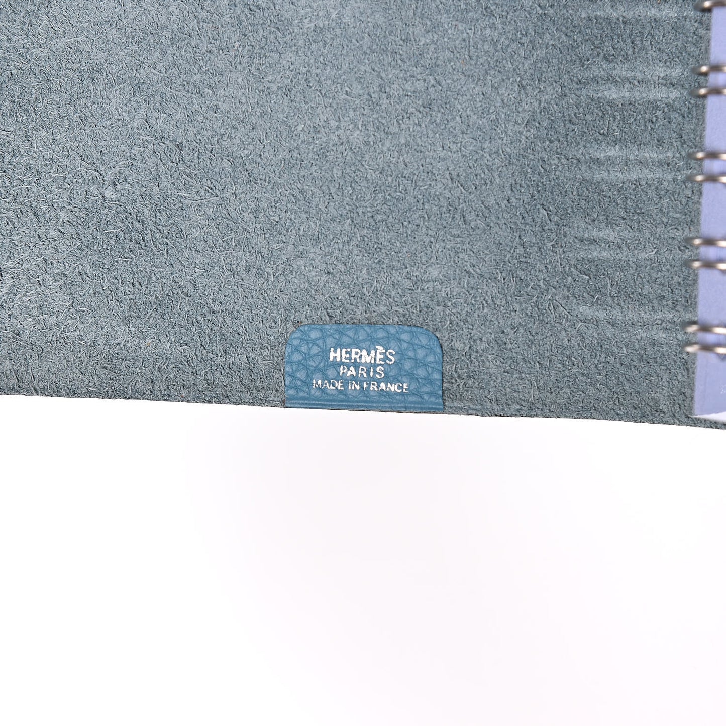 Taurillon Clemence Ulysse PM Notebook Cover Blue Jean