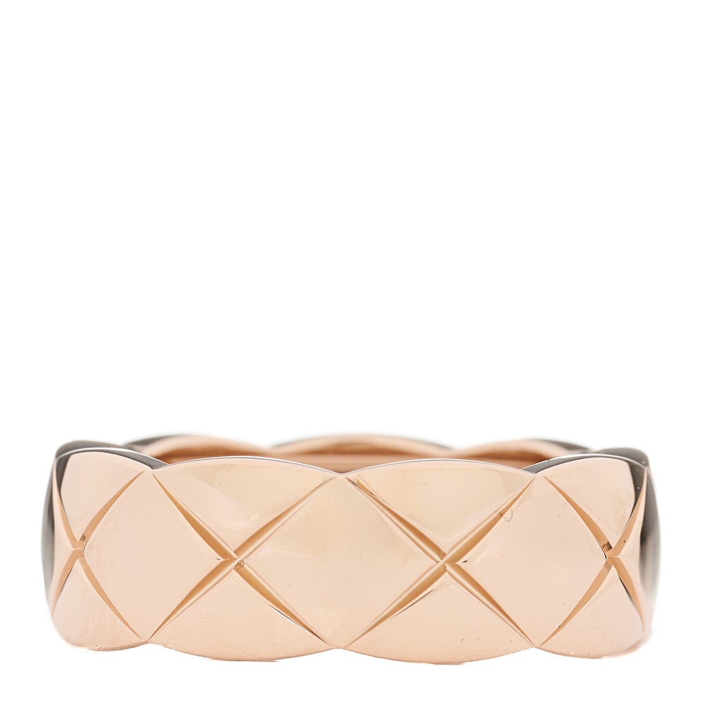 18K Beige Gold Small Coco Crush Ring 51 5.75
