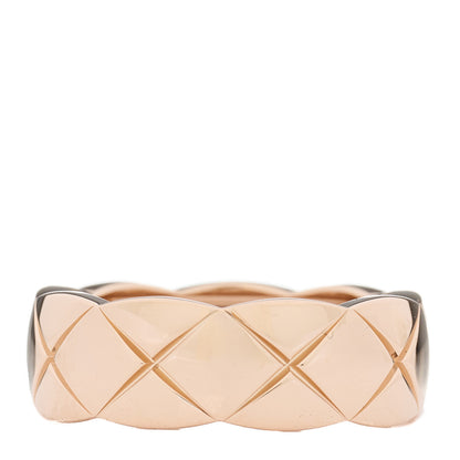 Chanel 18K Beige Gold Small Coco Crush Ring 51 5.75 1 of 9