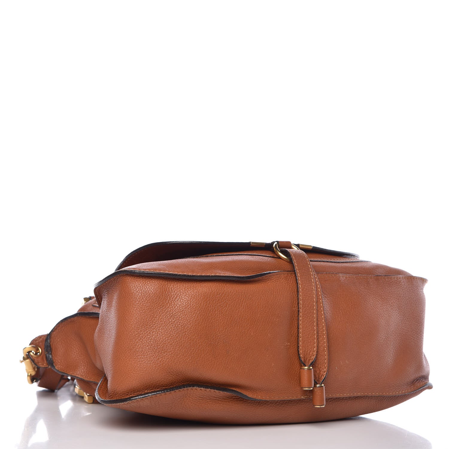 Chloe Calfskin Medium Marcie Satchel Tan 5 of 19