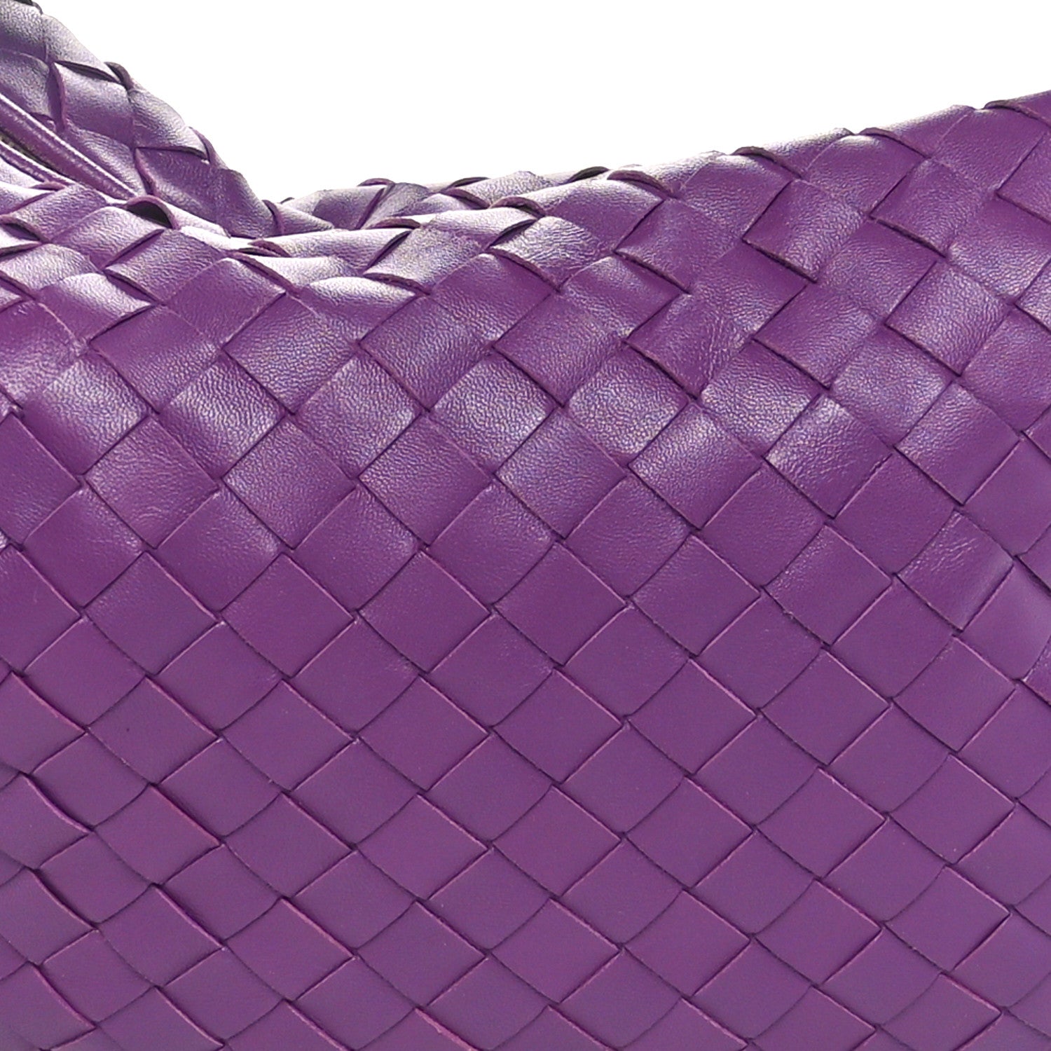 Bottega Veneta Nappa Intrecciato Teen Jodie Hobo Eggplant 8 of 10