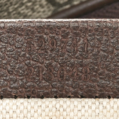 Gucci GG Supreme Monogram Courrier Belt Bag Beige New Acero 7 of 10