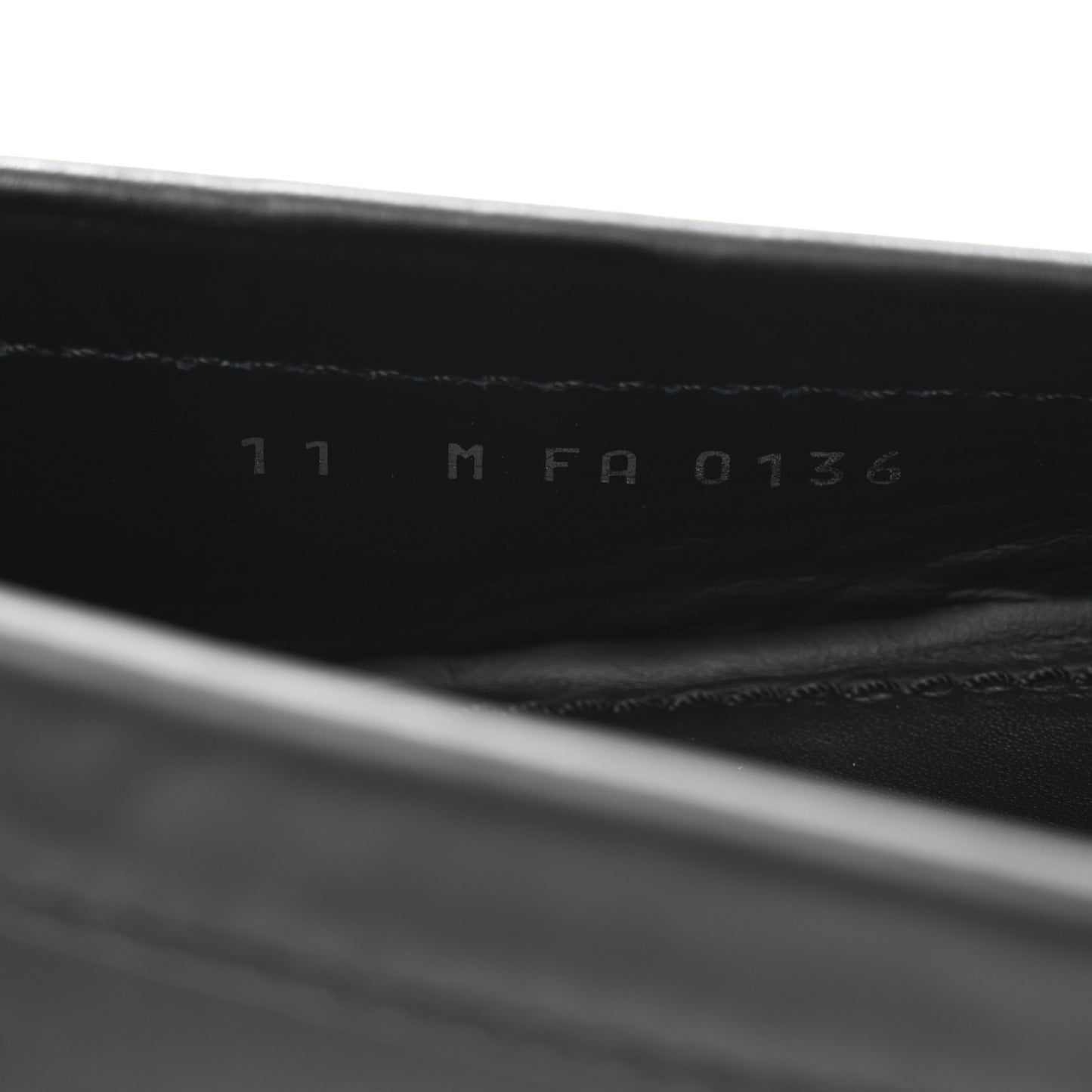 Calfskin Mens Monte Carlo Shoe Moccasin Loafers 11 Black