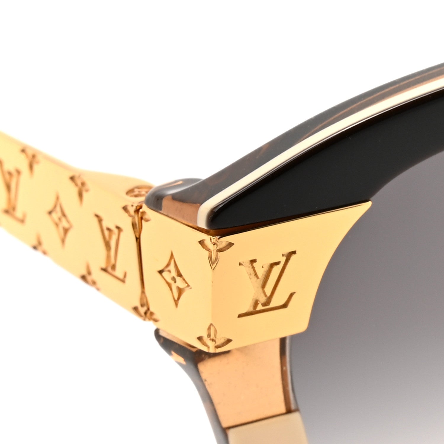 Louis Vuitton Acetate Petit Soupcon Cat Eye Sunglasses Z1858W