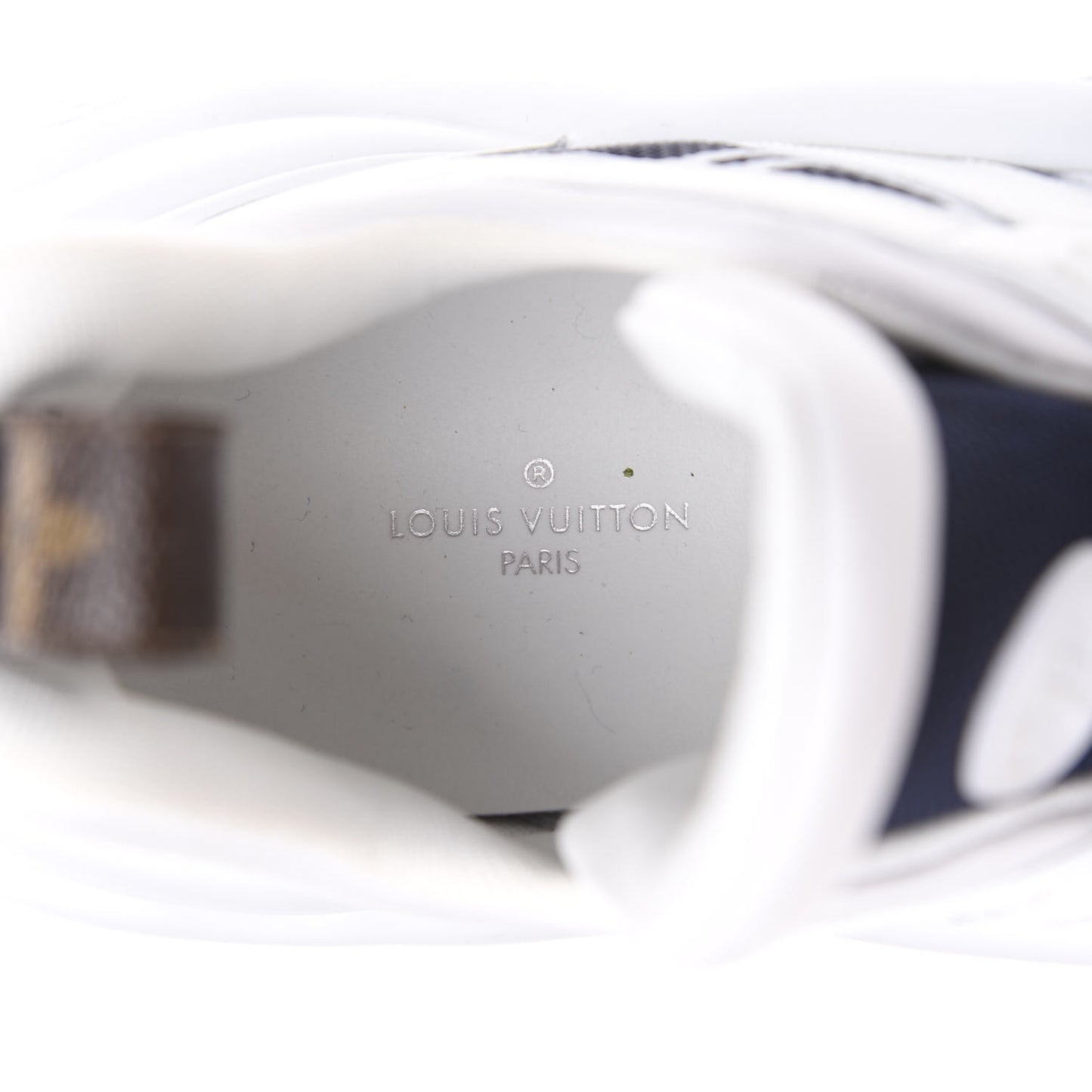 Calfskin Technical Nylon LV Archlight Sneakers 42 Marine