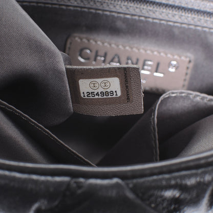 Chanel Lambskin Bubble Quilt Flap Bag Black 7 of 7
