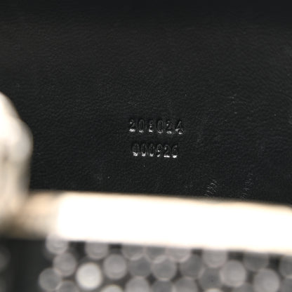 Alexander McQueen Suede Studded Britannia Skull Box Clutch Black 7 of 10