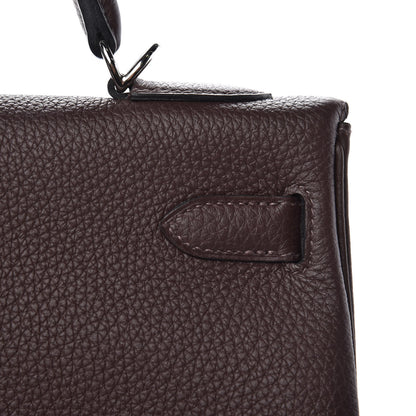 Hermes Togo Kelly Retourne 32 Chocolate 18 of 35