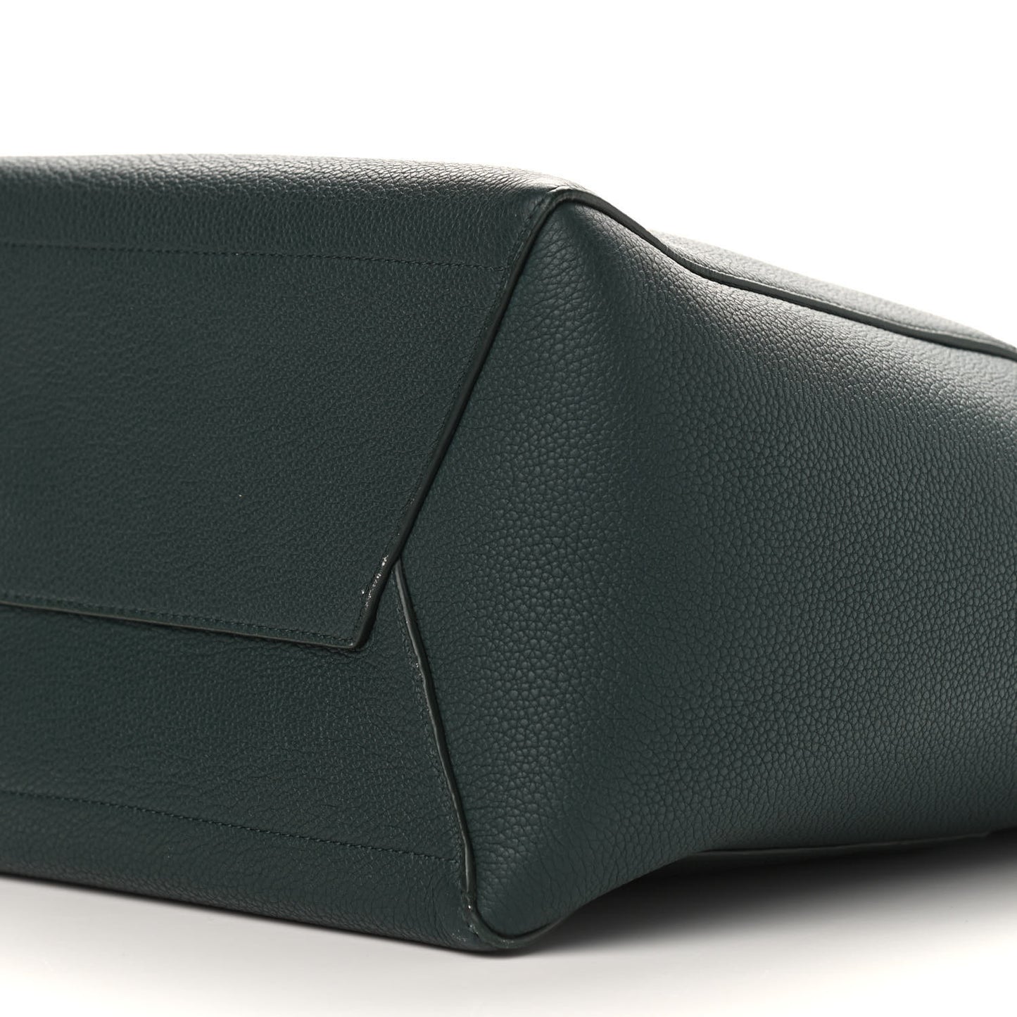 Soft Grained Calfskin Sangle Bucket Bag Amazone