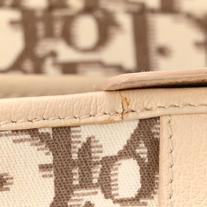 Christian Dior Monogram Vintage Flowers Saddle Bag Beige 14 of 16
