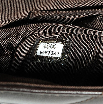 Chanel Lambskin Small Chevron Flap Dark Brown 7 of 7