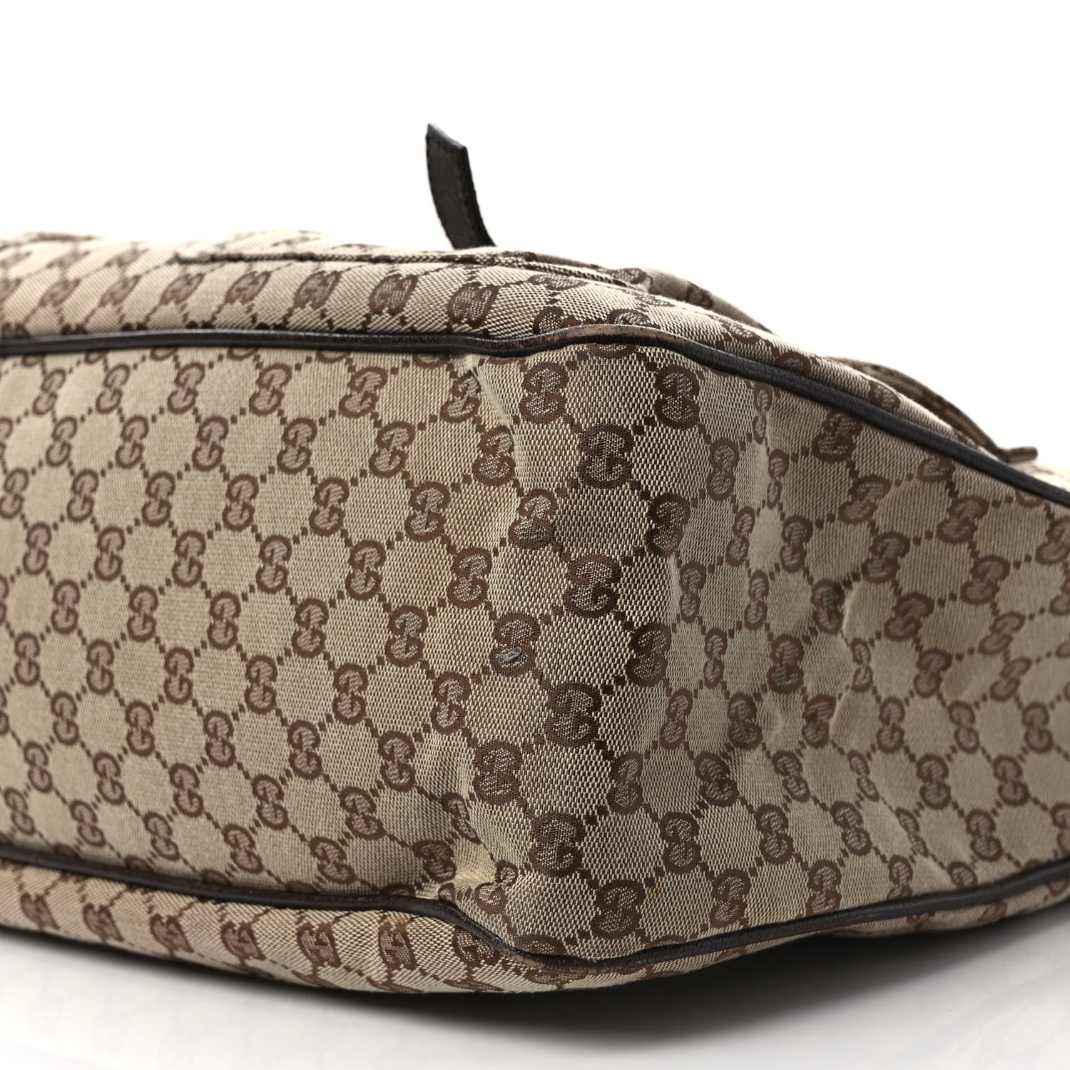 Gucci Monogram Front Pocket Hobo Dark Brown 9 of 14