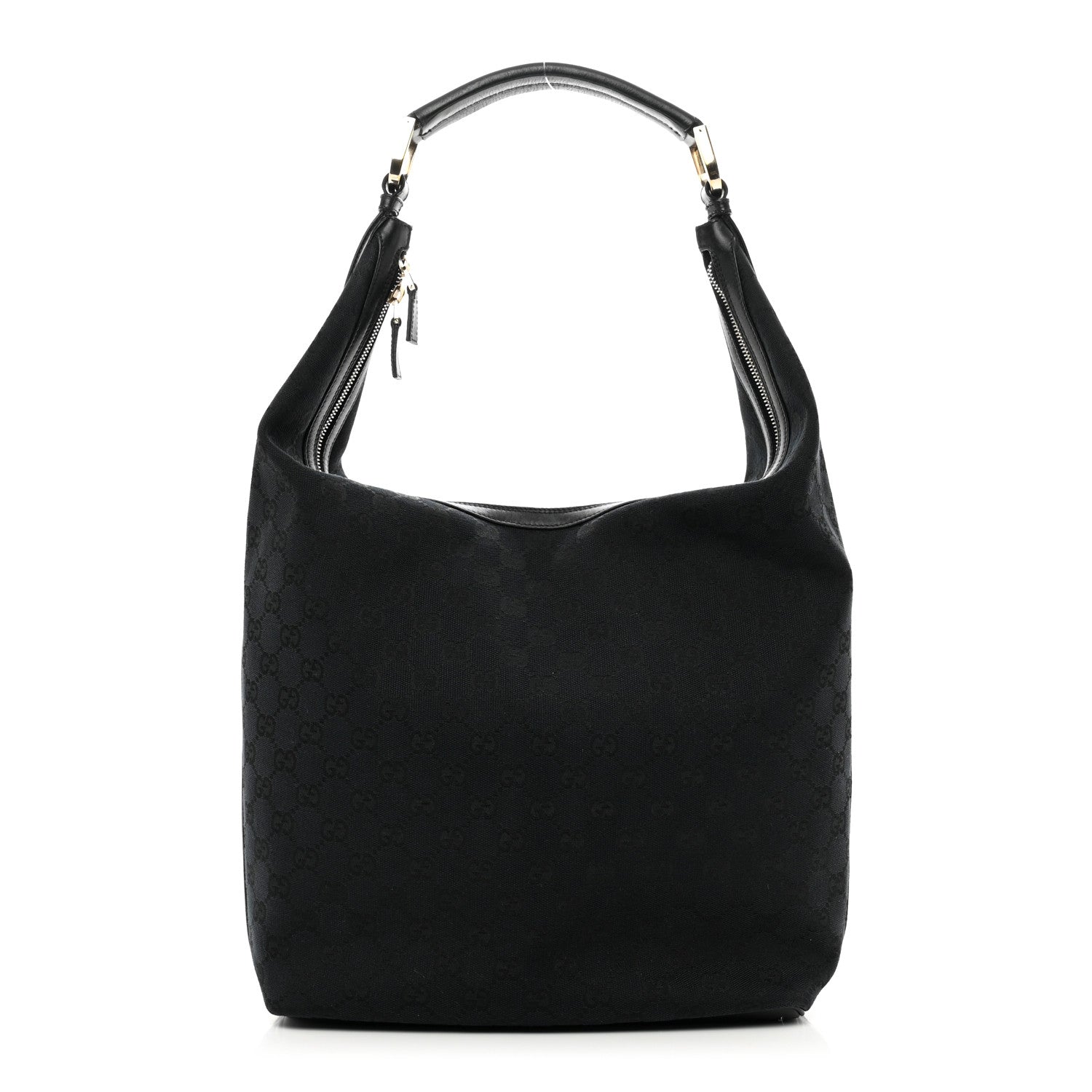 Gucci Monogram Hobo Black 1 of 11