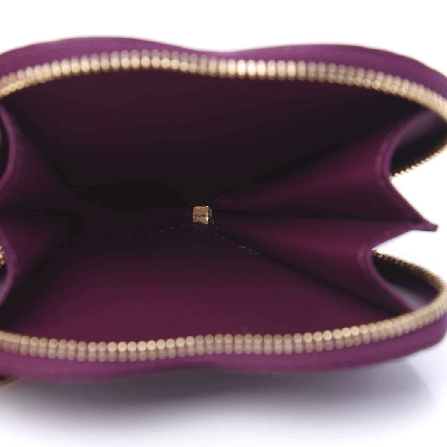 Louis Vuitton Vernis Heart Coin Purse Violet 4 of 6