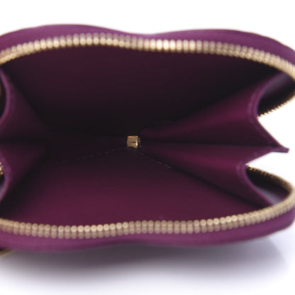 Louis Vuitton Vernis Heart Coin Purse Violet 4 of 6