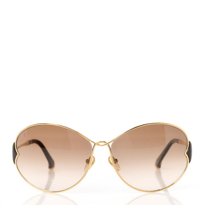 Louis Vuitton Daisy Sunglasses Z0262U Marron 2 of 10